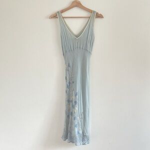 Silk Embroidered Summer Dress Coast Feminine